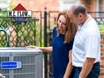 a couple with their hvac unit