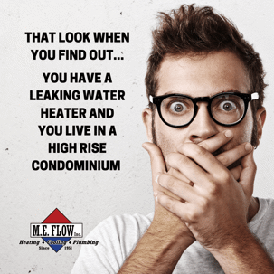 man with hands over mouth