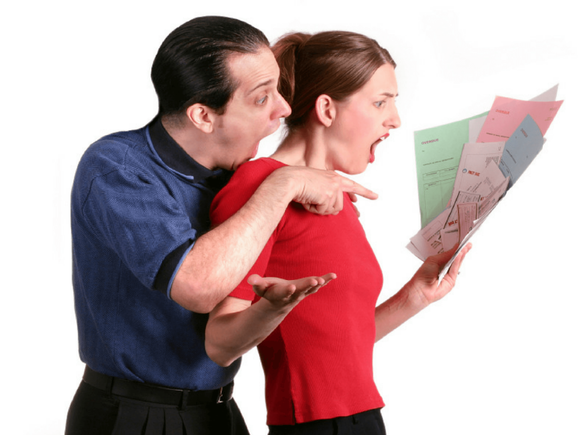 couple in shock