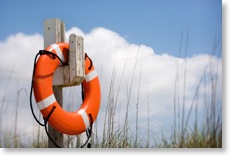 orange lifesaver ring